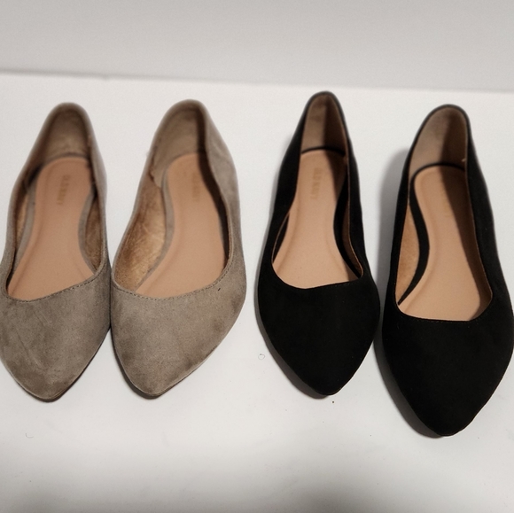 Old Navy Flats- 2 Pairs - Picture 1 of 4